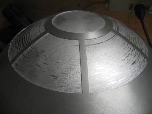 Dome Pies Removed to help with sanding/fitting