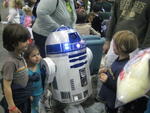 R2 at the Star Wars Craft workshop