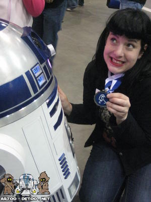 Bonnie got a Builders Award too